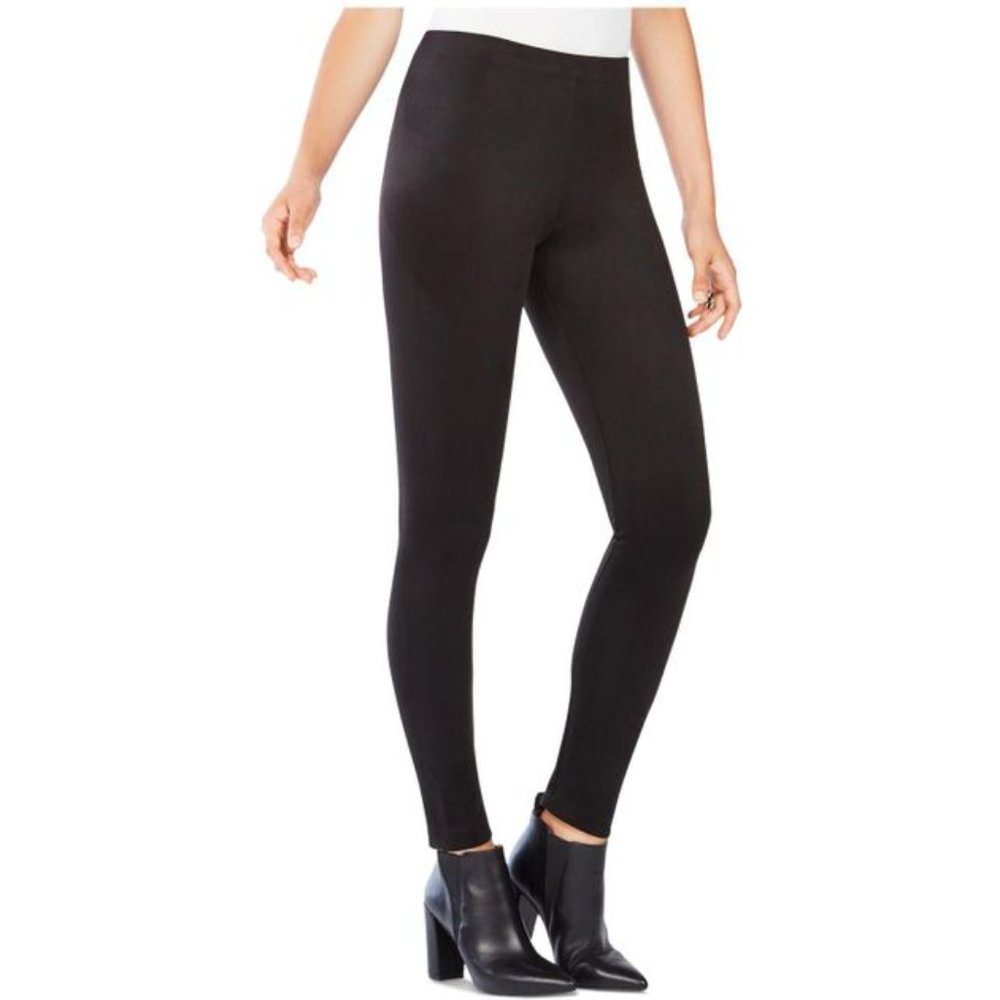 BCBG Mason faux suede leggings
